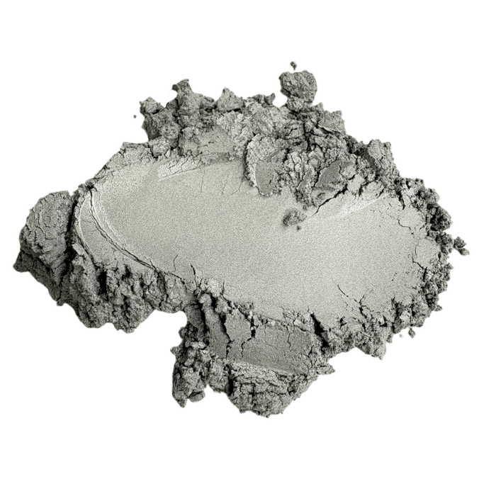 Silver Satin - Lustre Mica Powder 50ml jar - Harry & Wilma