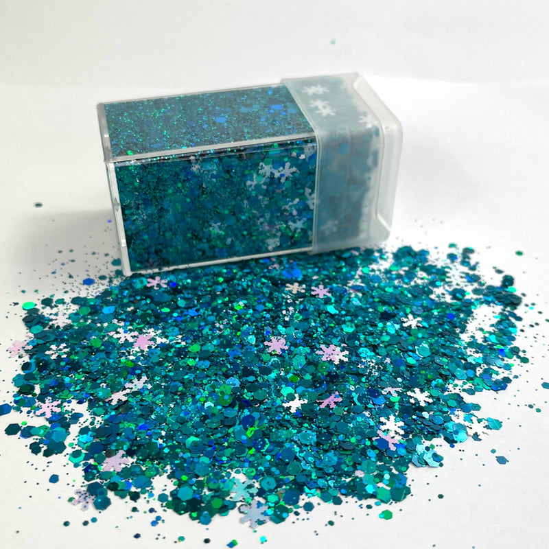 Snow Glitter Blue - Harry & Wilma