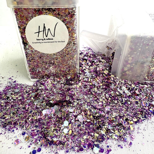 Starry Sky Glitter - Purple 42g - Harry & Wilma