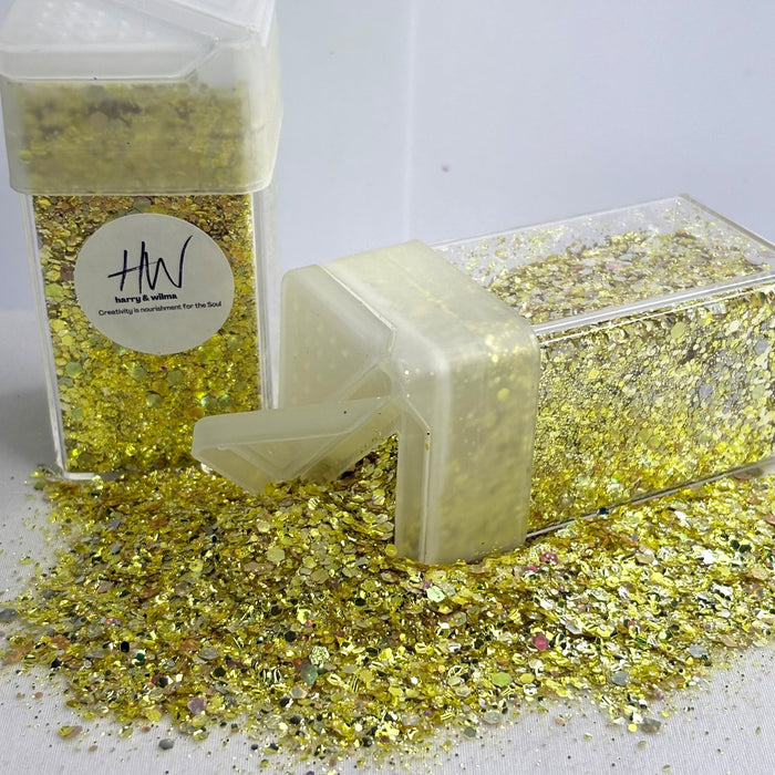 Starry Sky Glitter - Yellow Gold 42g - Harry & Wilma