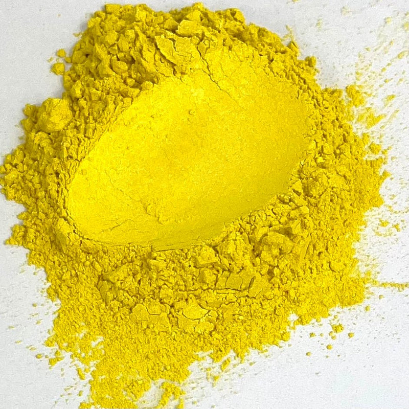 Sunflower Yellow BULK Lustre Mica Powder 500g bag - Harry & Wilma