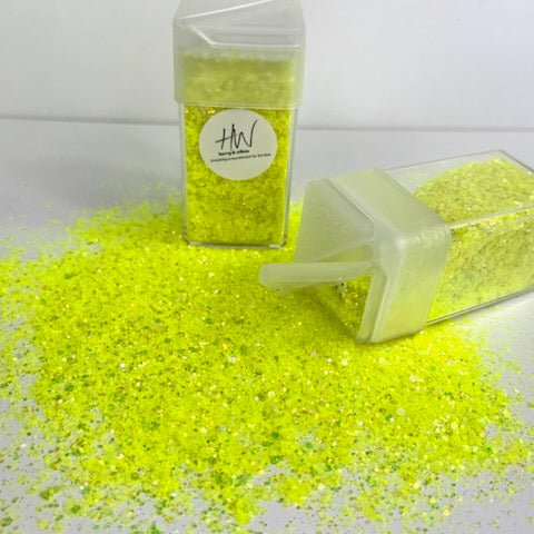 Super Bright Glitter - Hot Lemon 42g - Harry & Wilma