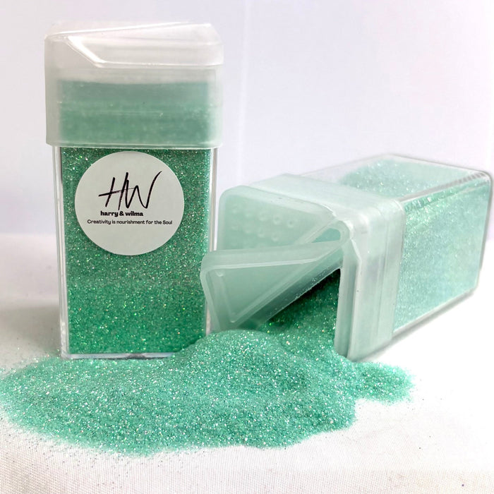 Super Sweet fine glitter - Mint 42g - Harry & Wilma