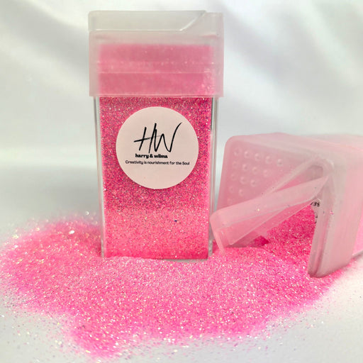 Super Sweet fine glitter - Neon Pink 42g - Harry & Wilma