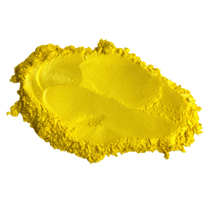 Super Yellow BULK Lustre Mica Powder 500g bag - Harry & Wilma