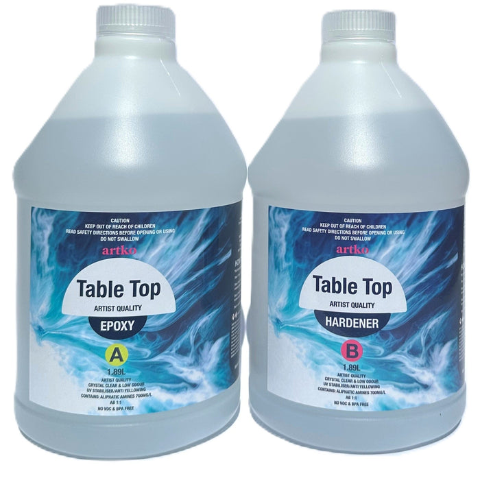 Table Top Epoxy Resin 3.78 litre - Harry & Wilma