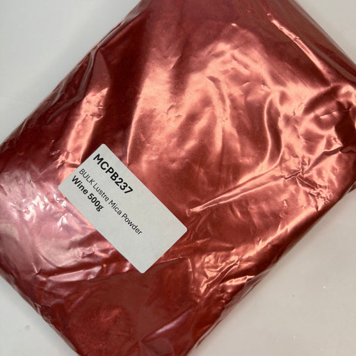 Wine BULK Lustre Mica Powder 500g bag - Harry & Wilma