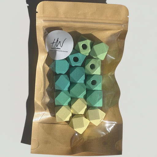 Wooden Summer Mix Geometric Beads with Large Hole - Harry & Wilma