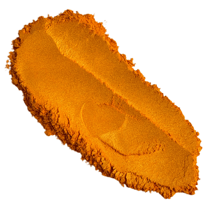 Yellow Orange BULK Lustre Mica Powder 500g bag - Harry & Wilma
