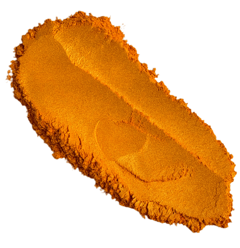 Yellow Orange - Lustre Mica Powder 50ml jar - Harry & Wilma