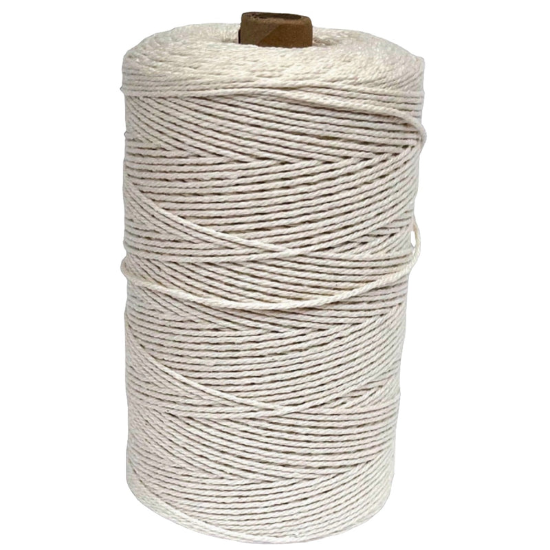 1.5mm Natural Cotton Twine 400mtr Roll - Harry & Wilma