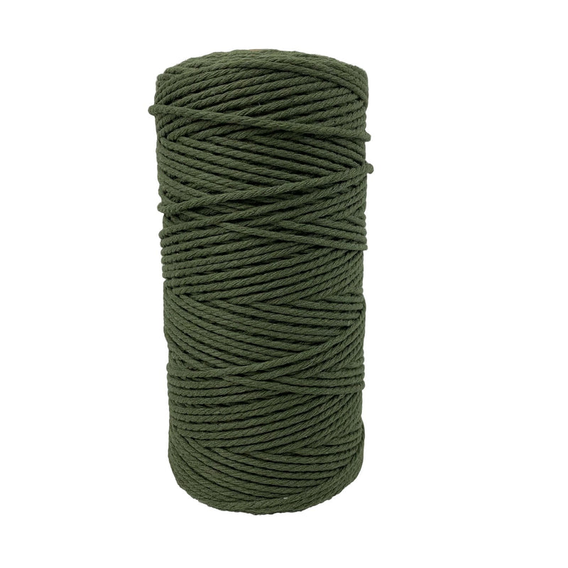 2mm 200mtr Macrame Cord - Moss Green - Harry & Wilma