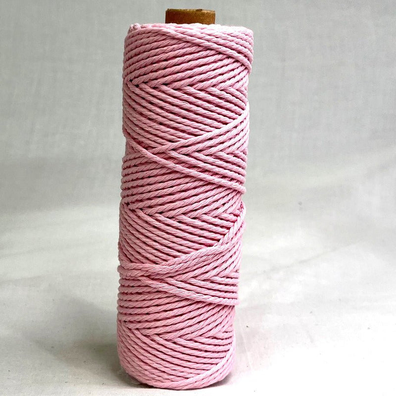 2mm 200mtr roll Macrame Cord - Soft pink - Harry & Wilma