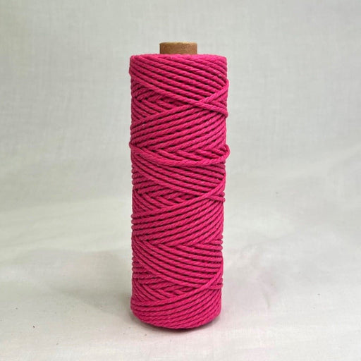 2mm Macrame Rope 200mtr roll - Hot pink