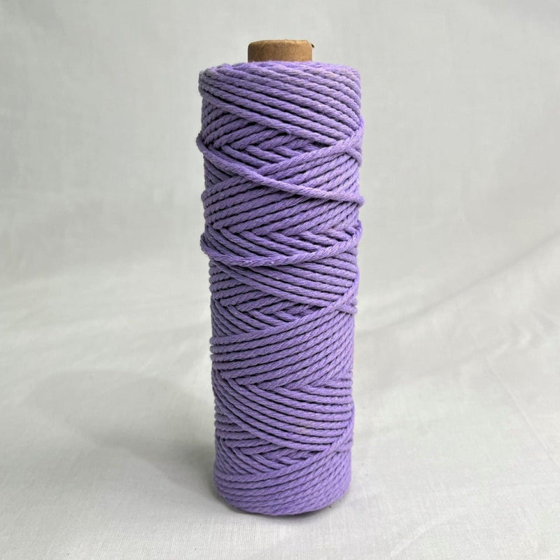 2mm Macrame Cord 100mtr roll - Lavender - Harry & Wilma