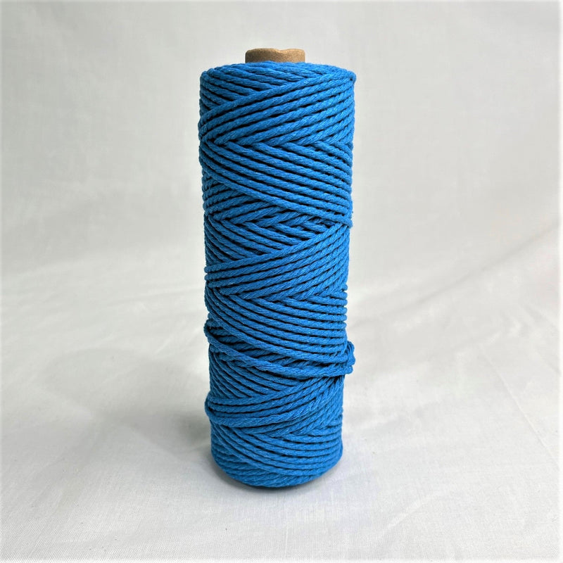 2mm Macrame Cord 200mtr roll - Blue - Harry & Wilma