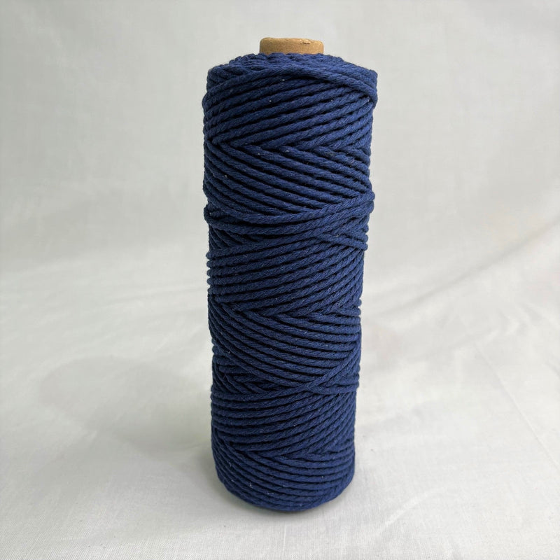2mm Macrame Cord 200mtr roll - Navy - Harry & Wilma