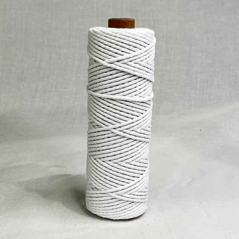 2mm Macrame Cord 200mtr roll - White - Harry & Wilma