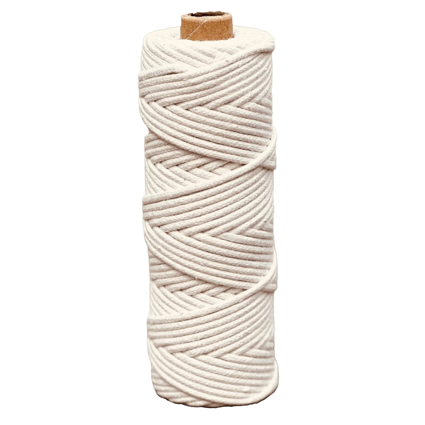 3mm Braided Macrame Cord 100mtr - Natural — Harry & Wilma