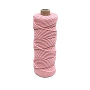 3mm Braided Macrame Cord 50mtr - Peach - Harry & Wilma
