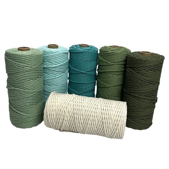 3mm Empress Macrame 6 roll Bundle - Harry & Wilma