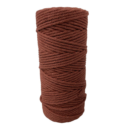 3mm Macrame Cord 100mtr roll - Rust - Harry & Wilma