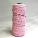 3mm Macrame Cotton Cord Soft Pink 100mtr roll