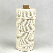 3mm Macrame Natural Cotton Cord 100mtr Roll - Harry & Wilma