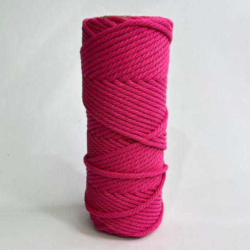 4mm Macrame Cord 50mtr roll - Hot pink - Harry & Wilma