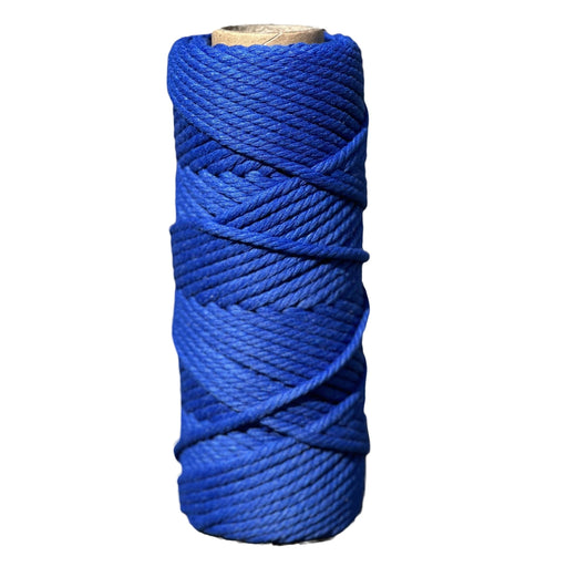 4mm Macrame Cord 50mtr roll - Royal Blue - Harry & Wilma