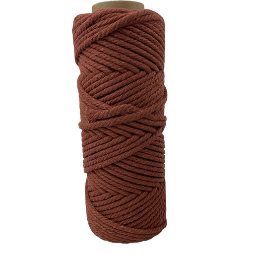 4mm Macrame Cord 50mtr roll - Rust - Harry & Wilma