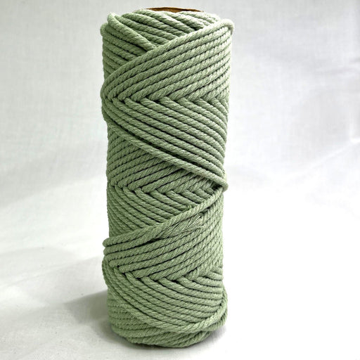 4mm Macrame Rope 50mtr roll - Soft Green