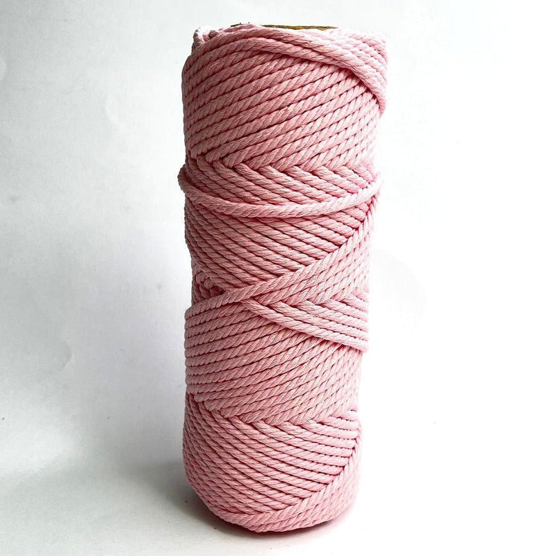 4mm Macrame Cord 50mtr roll - Soft pink - Harry & Wilma