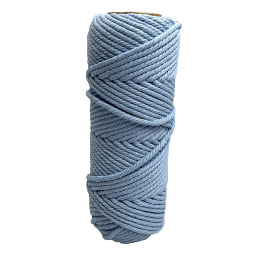 4mm Macrame Rope 50mtr roll Baby Blue