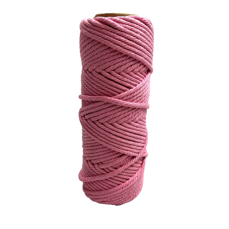 Pink Long Rope 4mm Macrame Rope - Princess Pink — Harry & Wilma
