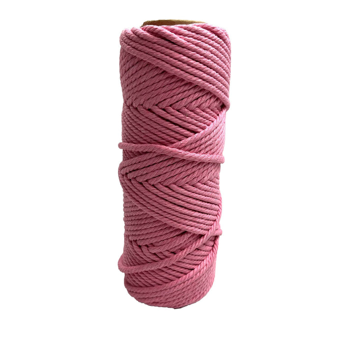 4mm Macrame Rope 50mtr roll Princess Pink - Harry & Wilma