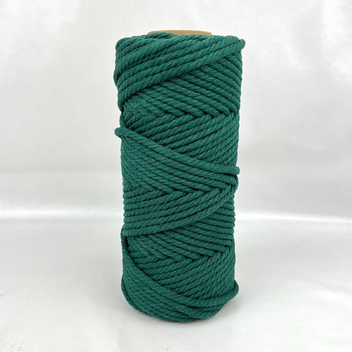 5mm Macrame Cord 50mtr Roll - Forest Green - Harry & Wilma