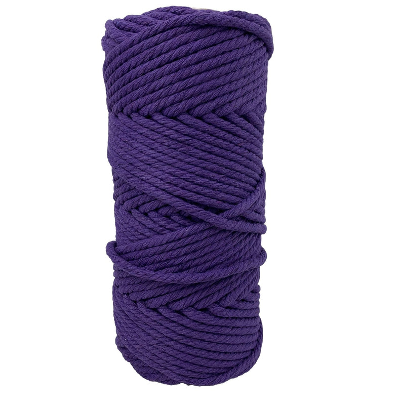5mm Macrame Cord 50mtr Roll - Purple - Harry & Wilma