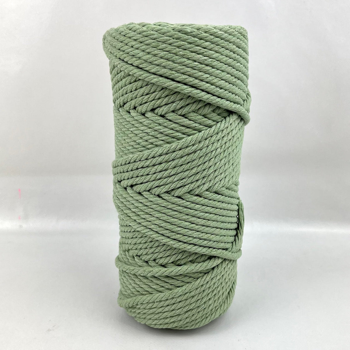 5mm Macrame Rope 50mtr Roll - Soft Green — Harry & Wilma