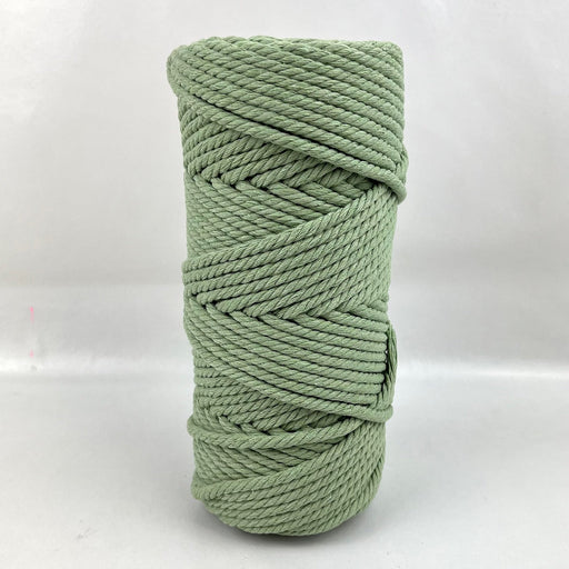 5mm Macrame Rope 50mtr Roll - Soft Green