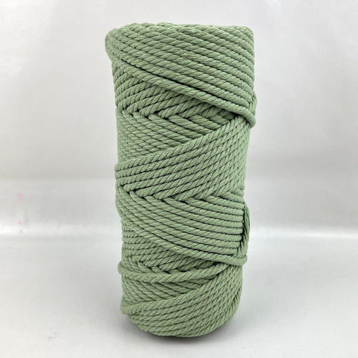 5mm Macrame Cord 50mtr Roll - Soft Green - Harry & Wilma