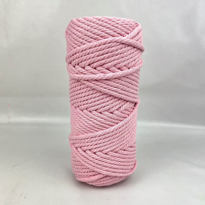 5mm Macrame Rope 50mtr Roll - Soft Pink — Harry & Wilma