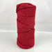 5mm Macrame Cord 50mtr Roll - Wine Red