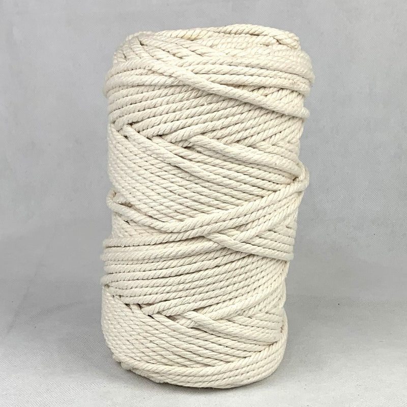 6mm Macrame Cotton Cord 50mtr Roll - Harry & Wilma