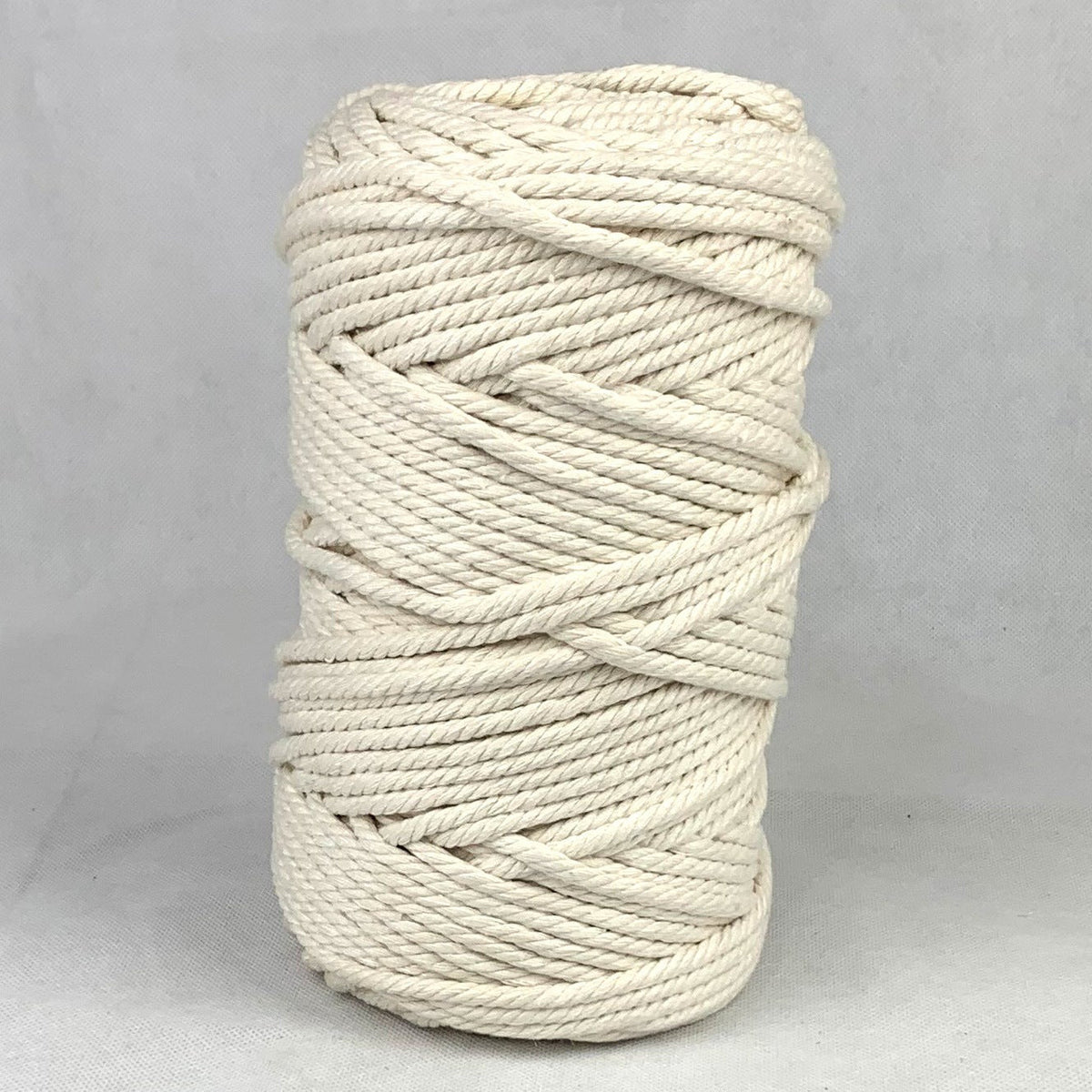 6mm Macrame Natural Cotton Rope 50mtr Roll — Harry & Wilma