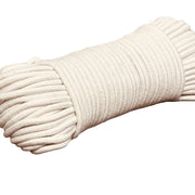 7mm Braided Macrame Cord 50mtr Hank - Natural - Harry & Wilma