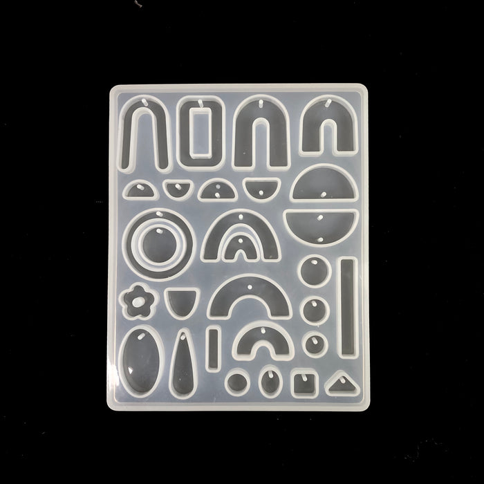 Silicone Resin Mould - Bohemian Shapes