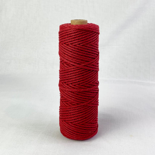 2mm Macrame Rope 200mtr roll Wine red