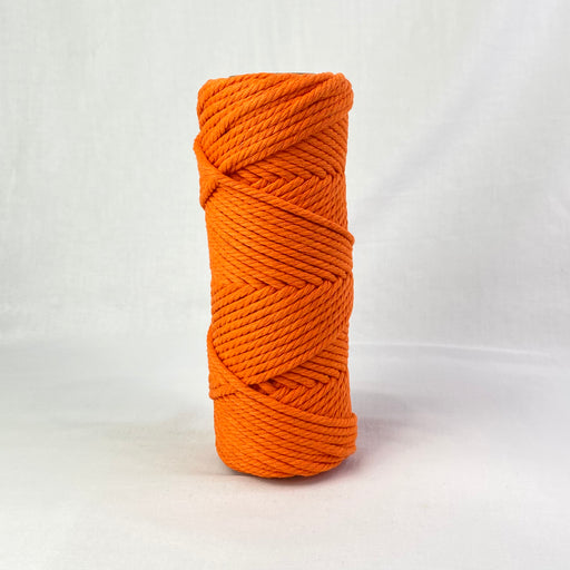 4mm Macrame Rope 50mtr roll - Orange