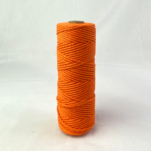 2mm Macrame Rope 200mtr roll Orange